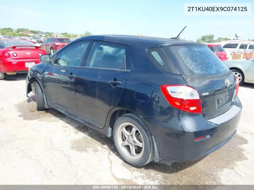 2T1KU40EX9C074125 2009 Toyota Matrix