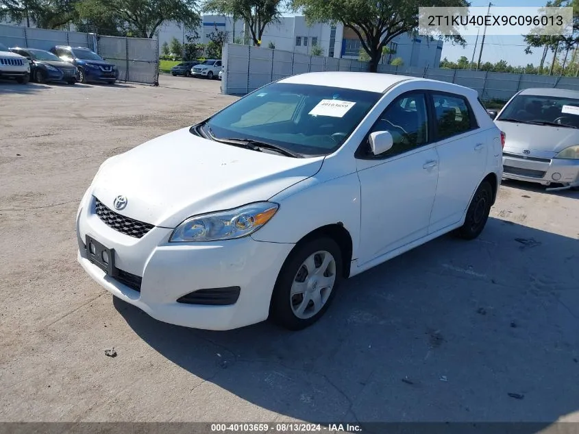 2009 Toyota Corolla Matrix VIN: 2T1KU40EX9C096013 Lot: 40103659