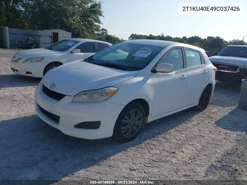 2T1KU40E49C037426 2009 Toyota Matrix