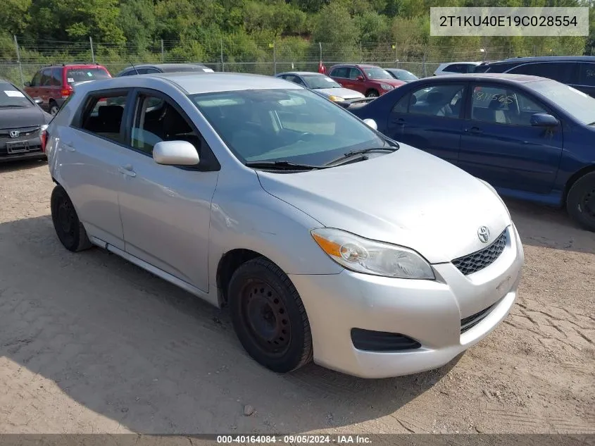 2T1KU40E19C028554 2009 Toyota Matrix