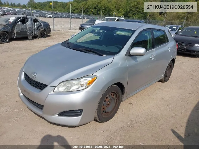 2T1KU40E19C028554 2009 Toyota Matrix