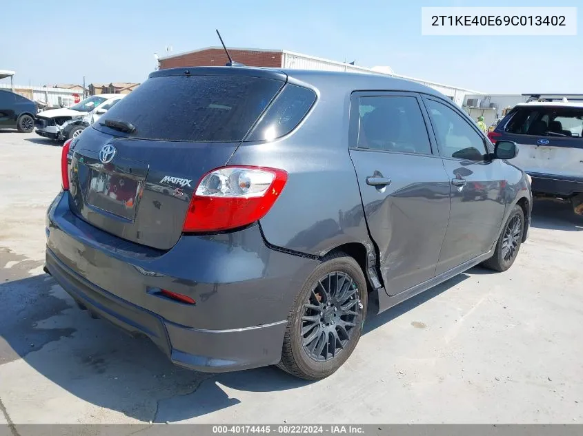 2T1KE40E69C013402 2009 Toyota Matrix S