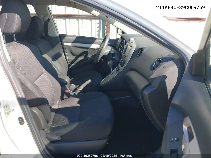 2T1KE40E89C009769 2009 Toyota Matrix S