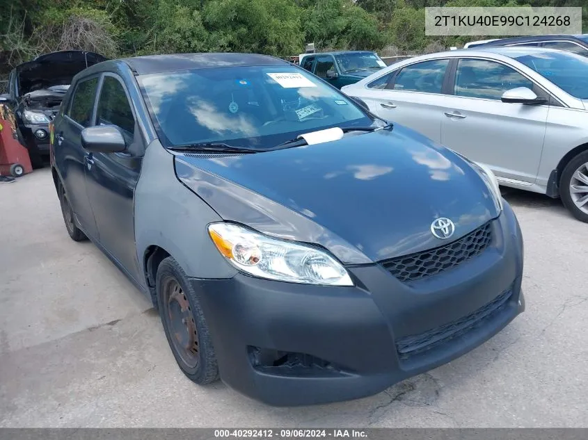 2009 Toyota Matrix VIN: 2T1KU40E99C124268 Lot: 40292412