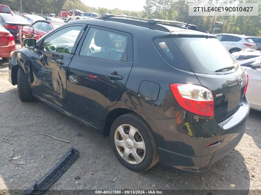 2T1LE40E19C010427 2009 Toyota Corolla Matrix S