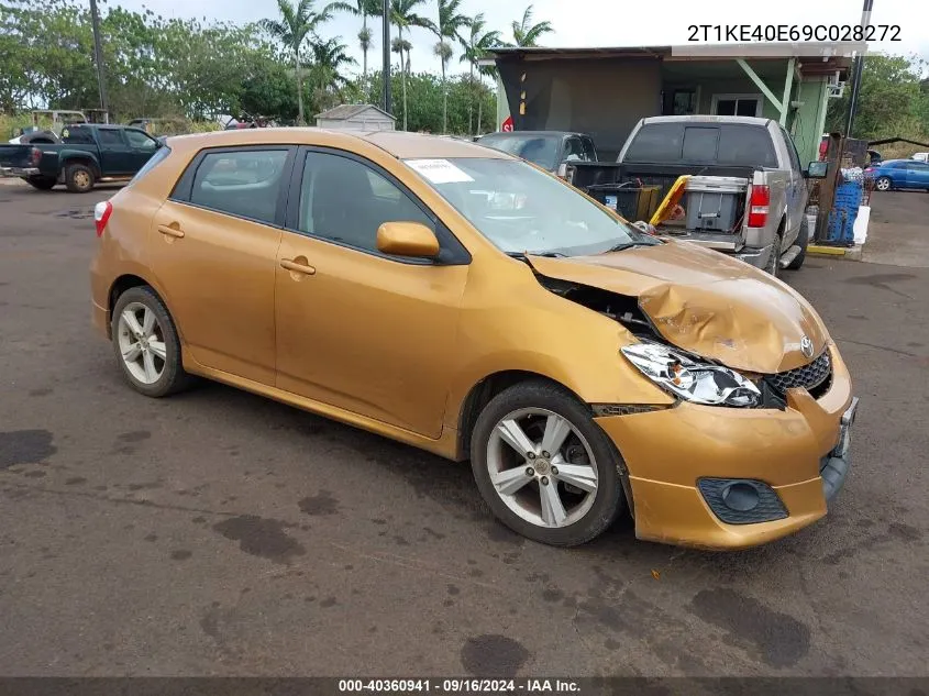 2009 Toyota Matrix S VIN: 2T1KE40E69C028272 Lot: 40360941