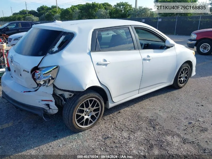 2009 Toyota Corolla Matrix VIN: 2T1KU40E79C168835 Lot: 40370034