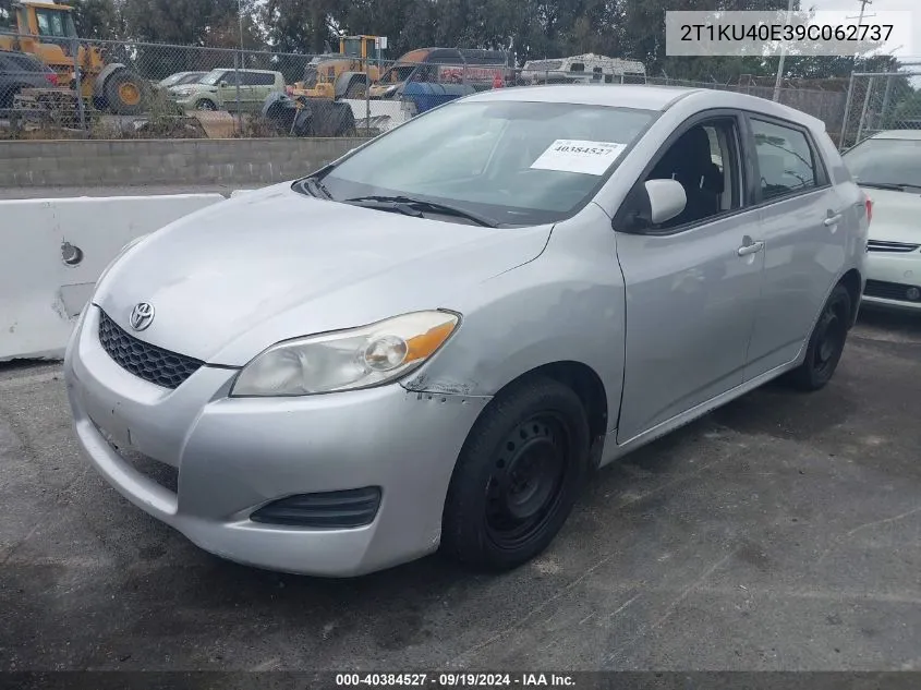 2T1KU40E39C062737 2009 Toyota Matrix