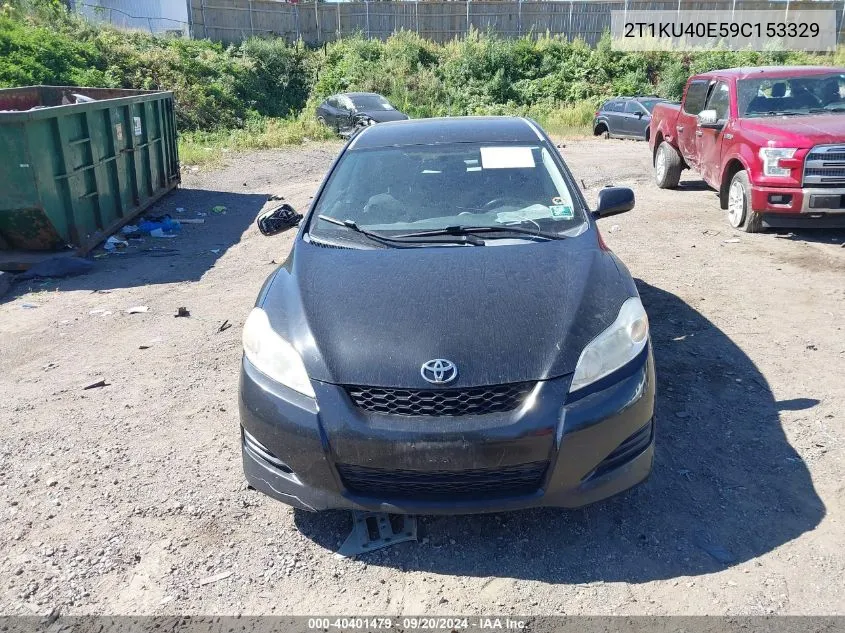 2009 Toyota Matrix VIN: 2T1KU40E59C153329 Lot: 40401479