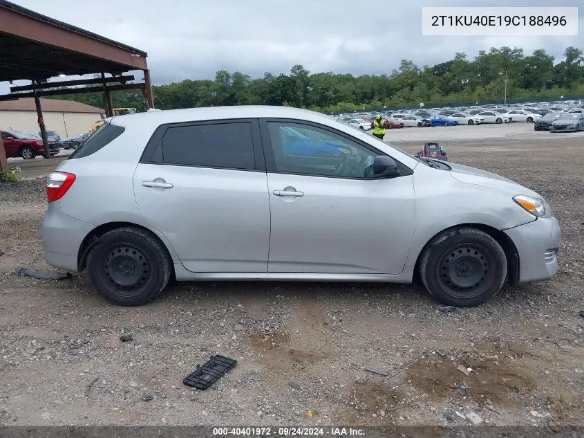 2T1KU40E19C188496 2009 Toyota Matrix