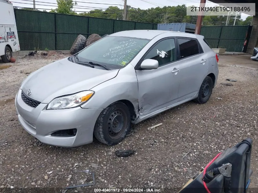 2T1KU40E19C188496 2009 Toyota Matrix