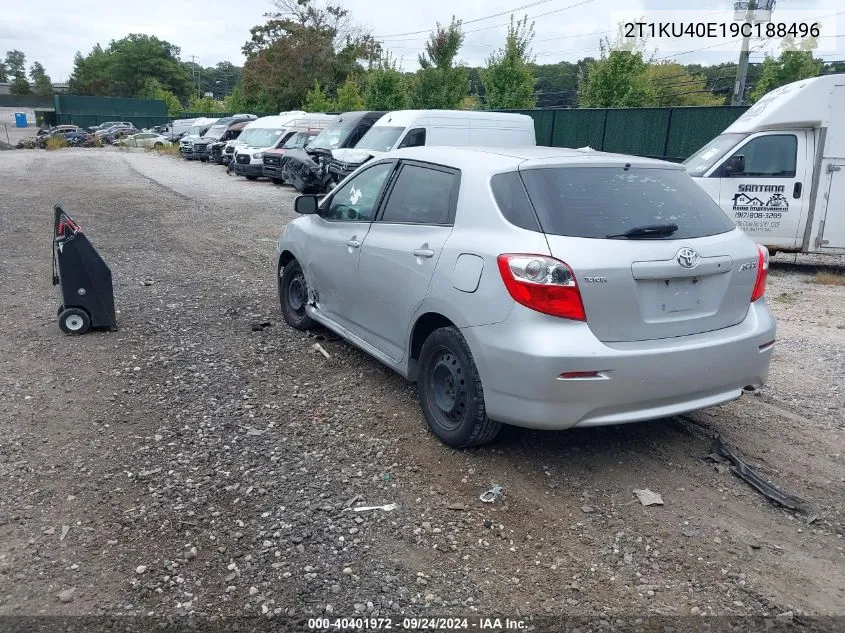 2T1KU40E19C188496 2009 Toyota Matrix