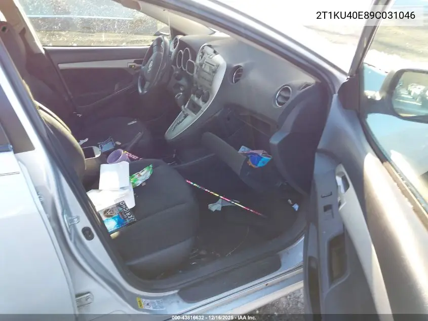 2T1KU40E89C031046 2009 Toyota Matrix