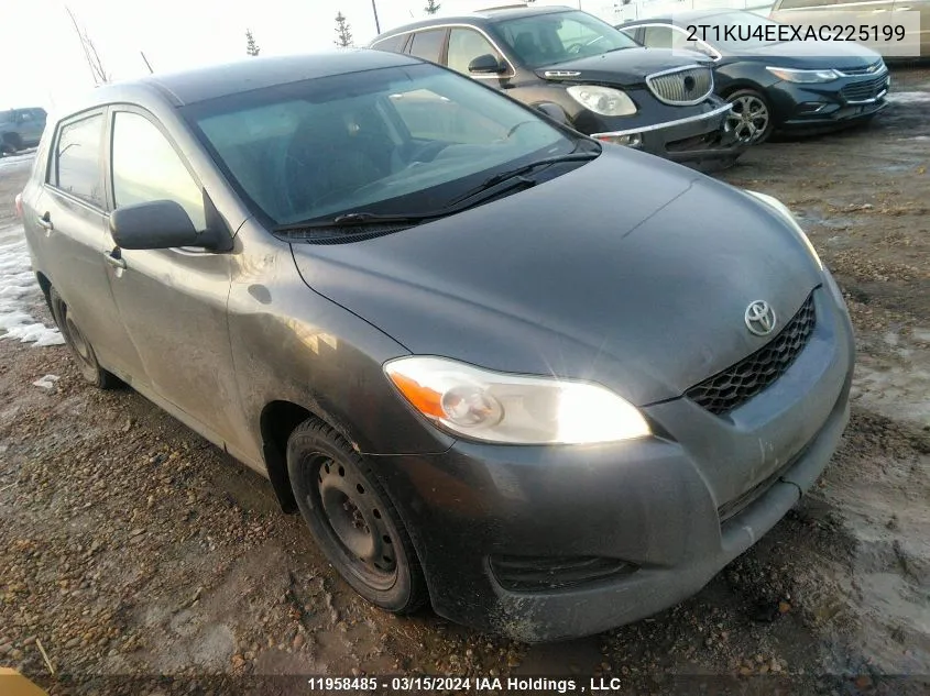 2010 Toyota Matrix Wagon VIN: 2T1KU4EEXAC225199 Lot: 11958485