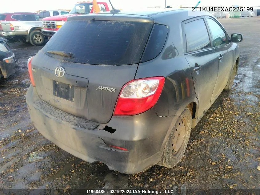 2T1KU4EEXAC225199 2010 Toyota Matrix Wagon