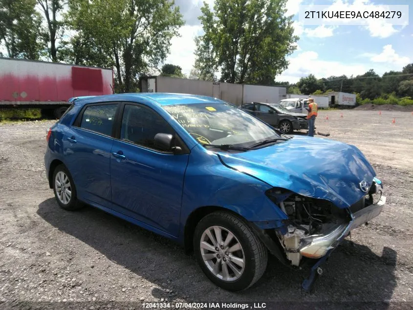 2010 Toyota Matrix Wagon VIN: 2T1KU4EE9AC484279 Lot: 12041334