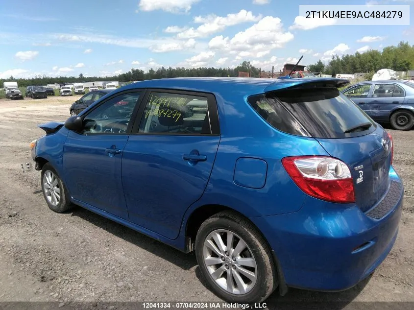 2010 Toyota Matrix Wagon VIN: 2T1KU4EE9AC484279 Lot: 12041334