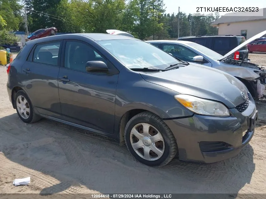 2010 Toyota Matrix Wagon VIN: 2T1KU4EE6AC324523 Lot: 12054418