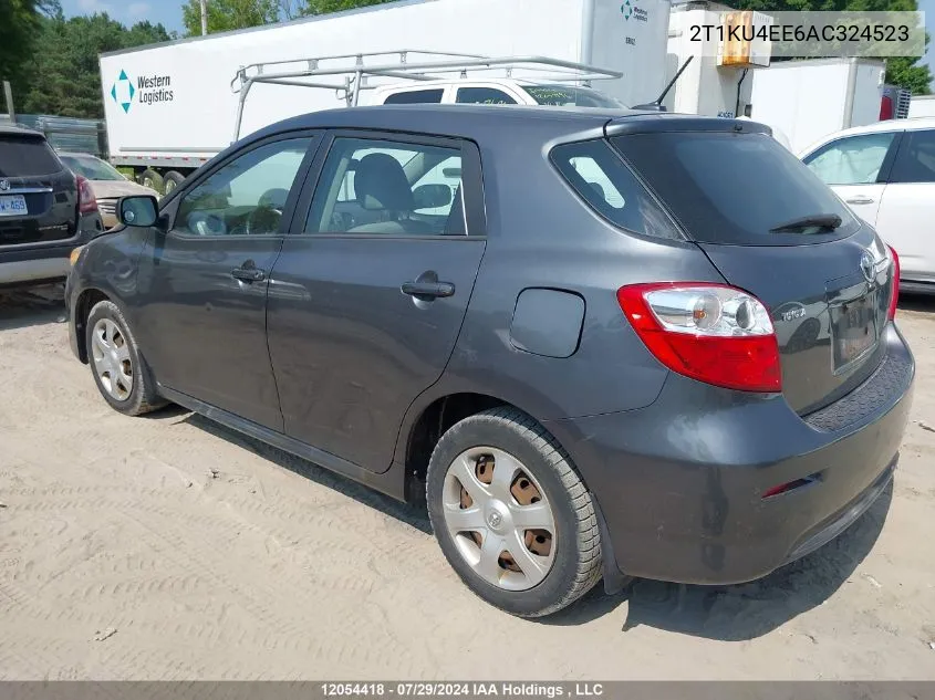 2010 Toyota Matrix Wagon VIN: 2T1KU4EE6AC324523 Lot: 12054418