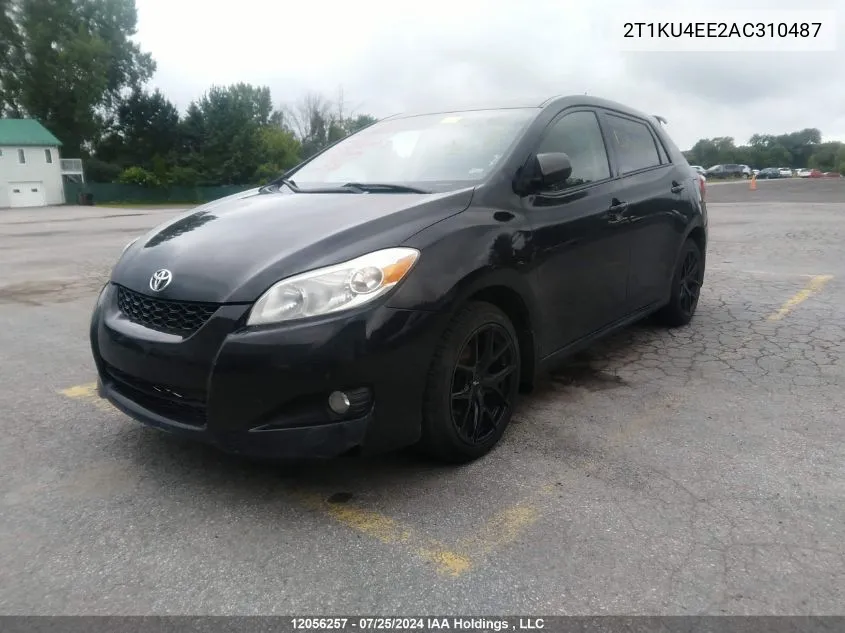 2010 Toyota Matrix Wagon VIN: 2T1KU4EE2AC310487 Lot: 12056257