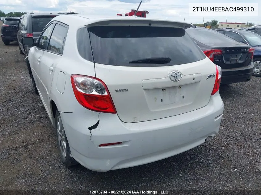 2T1KU4EE8AC499310 2010 Toyota Matrix Wagon