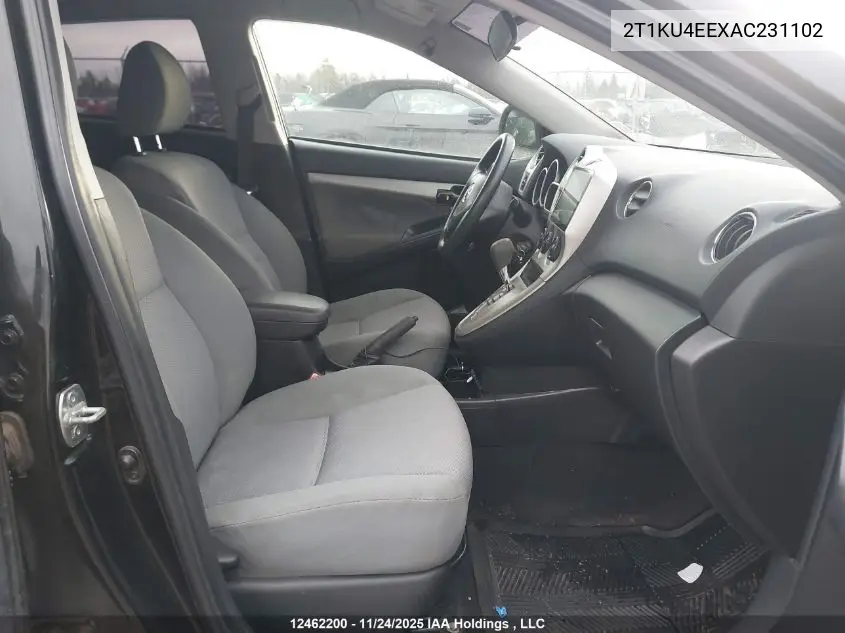 2T1KU4EEXAC231102 2010 Toyota Matrix Wagon