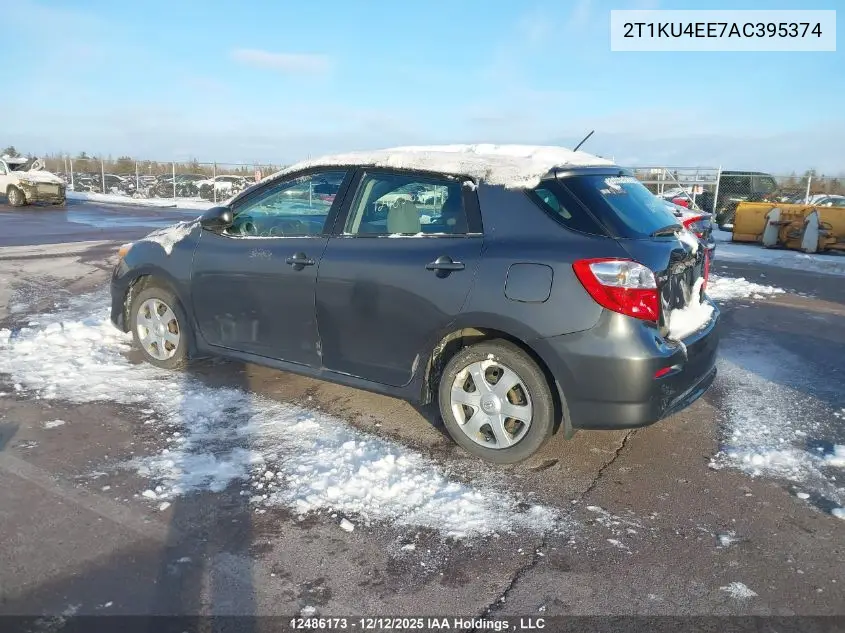 2T1KU4EE7AC395374 2010 Toyota Matrix