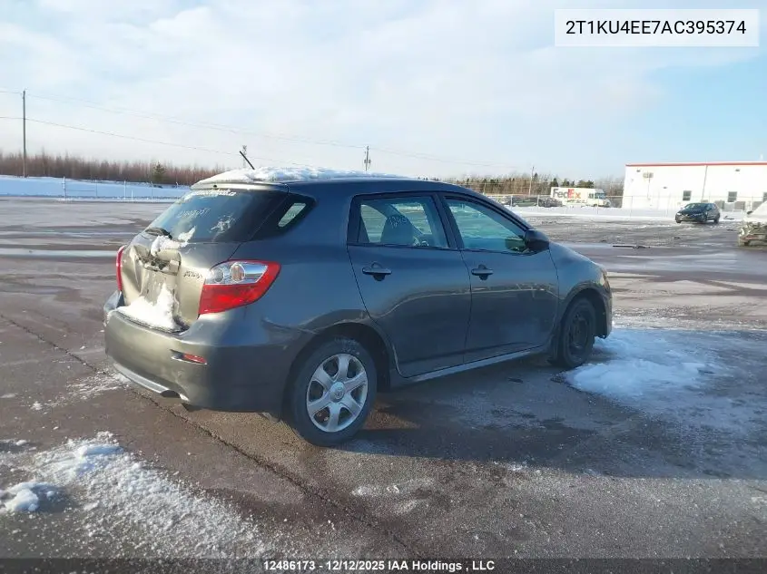 2T1KU4EE7AC395374 2010 Toyota Matrix