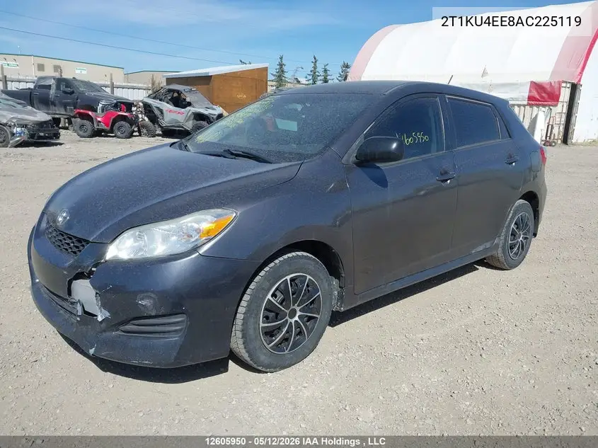 2010 Toyota Corolla Matrix VIN: 2T1KU4EE8AC225119 Lot: 12605950
