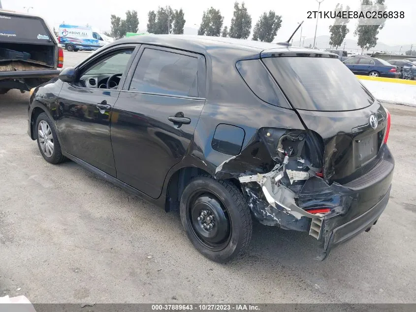 2010 Toyota Matrix VIN: 2T1KU4EE8AC256838 Lot: 37889643