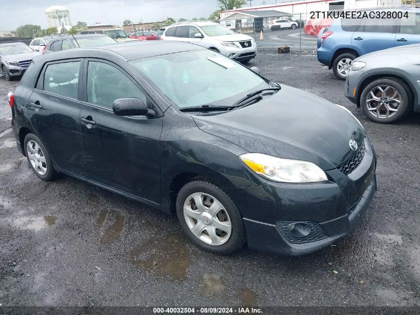 2010 Toyota Matrix VIN: 2T1KU4EE2AC328004 Lot: 40032504