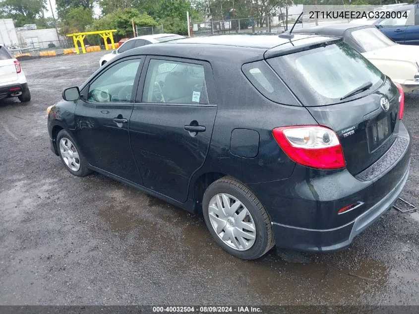 2010 Toyota Matrix VIN: 2T1KU4EE2AC328004 Lot: 40032504