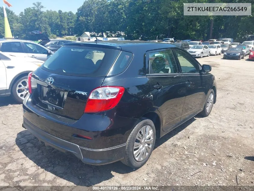 2T1KU4EE7AC266549 2010 Toyota Matrix