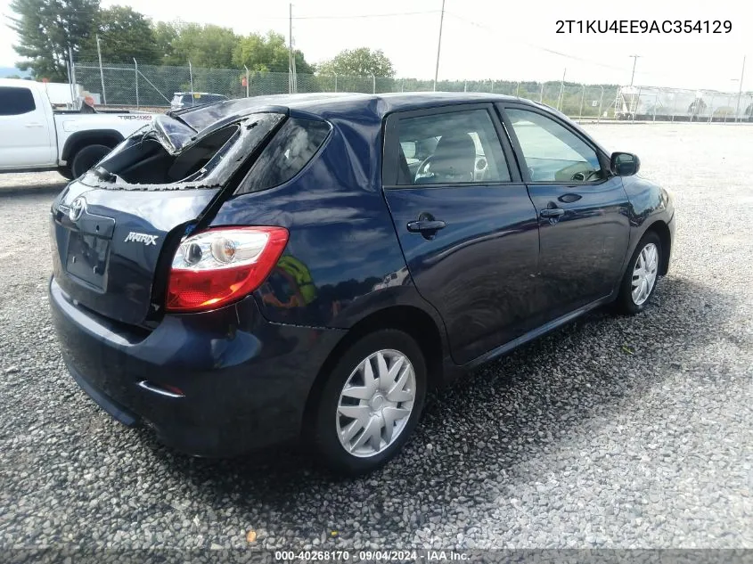 2T1KU4EE9AC354129 2010 Toyota Matrix