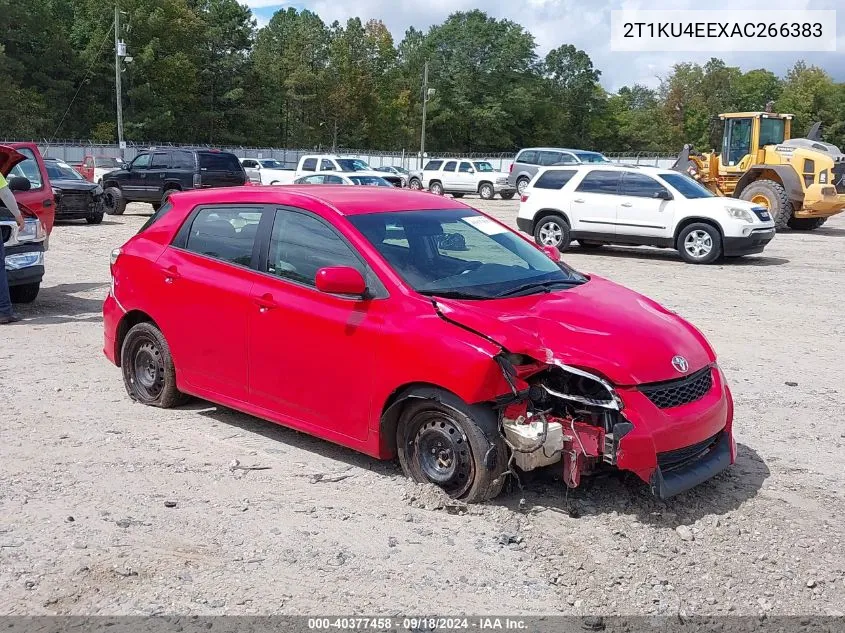 2T1KU4EEXAC266383 2010 Toyota Matrix