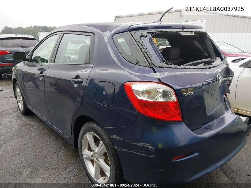 2T1KE4EE8AC037925 2010 Toyota Matrix S