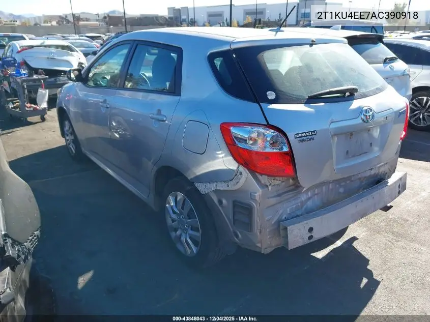 2T1KU4EE7AC390918 2010 Toyota Matrix