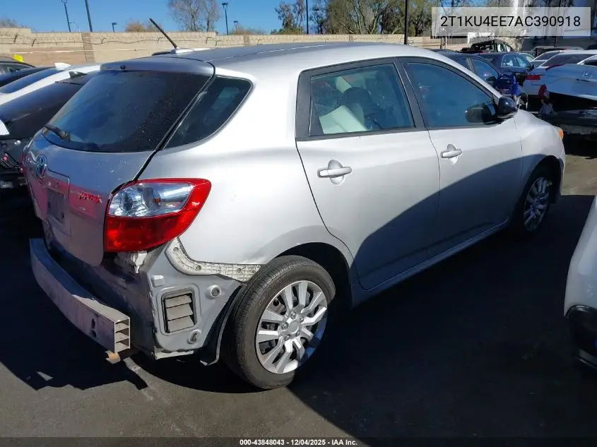 2T1KU4EE7AC390918 2010 Toyota Matrix