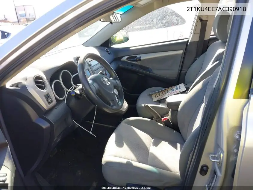 2T1KU4EE7AC390918 2010 Toyota Matrix