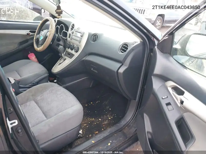 2T1KE4EE0AC043850 2010 Toyota Matrix Xr