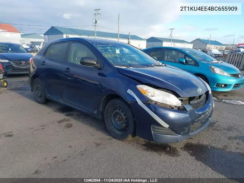 2T1KU4EE4BC655909 2011 Toyota Matrix Wagon
