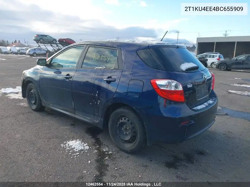2T1KU4EE4BC655909 2011 Toyota Matrix Wagon