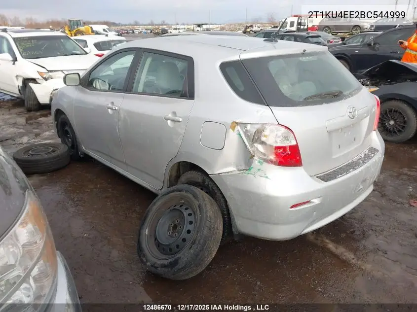 2T1KU4EE2BC544999 2011 Toyota Matrix