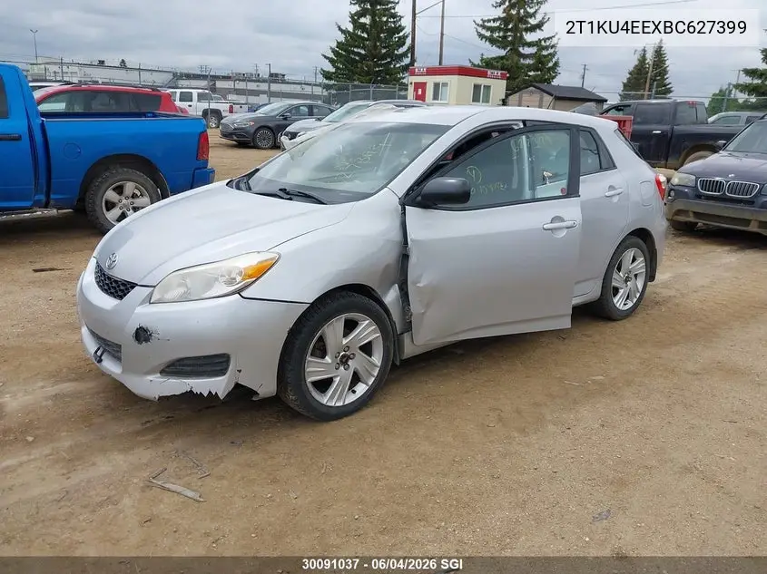 2011 Toyota Matrix VIN: 2T1KU4EEXBC627399 Lot: 30091037