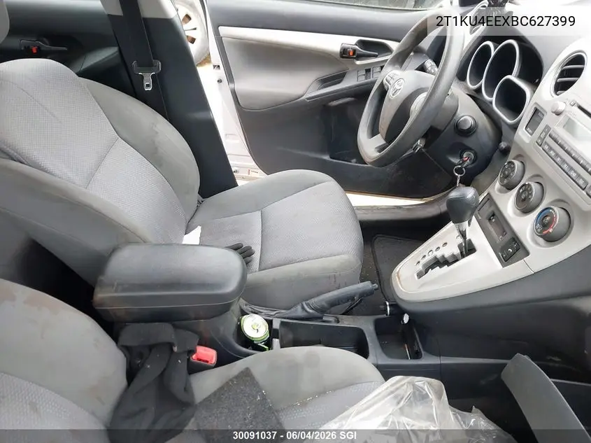 2011 Toyota Matrix VIN: 2T1KU4EEXBC627399 Lot: 30091037
