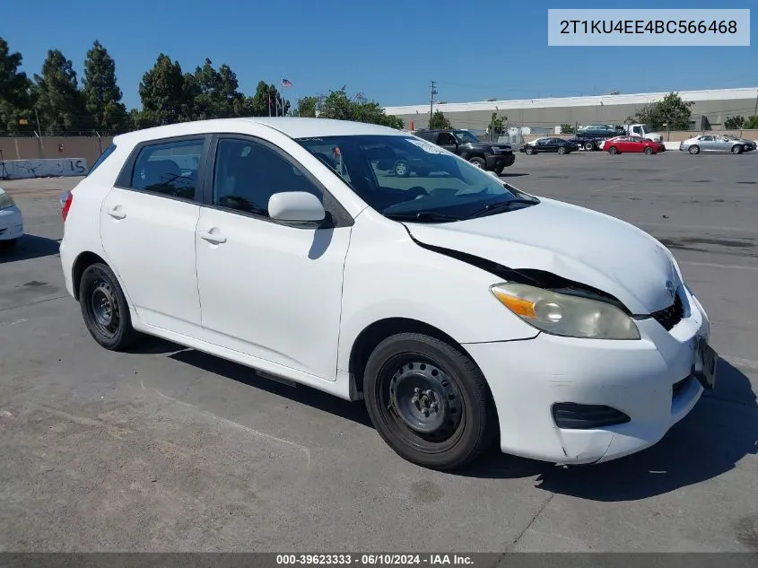 2011 Toyota Matrix VIN: 2T1KU4EE4BC566468 Lot: 39623333