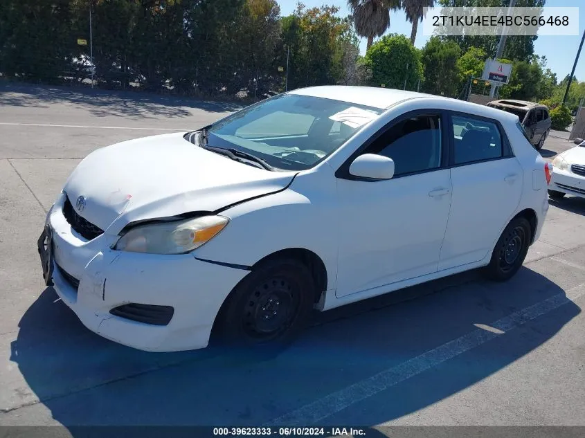 2T1KU4EE4BC566468 2011 Toyota Matrix