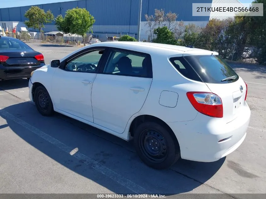 2011 Toyota Matrix VIN: 2T1KU4EE4BC566468 Lot: 39623333