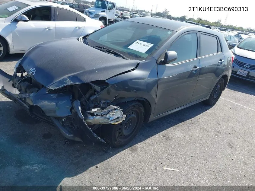 2T1KU4EE3BC690313 2011 Toyota Matrix