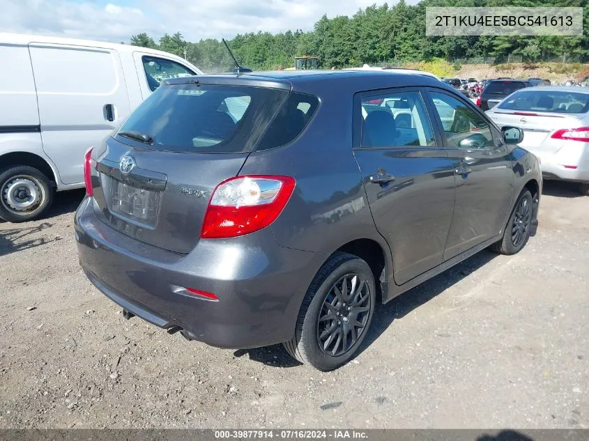 2T1KU4EE5BC541613 2011 Toyota Matrix